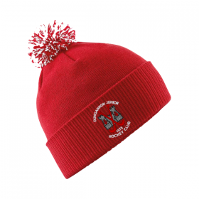 Dungannon Hockey Club Red Bobble Hat